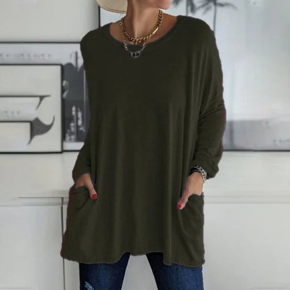 Women's Relaxed Long-Sleeve Top