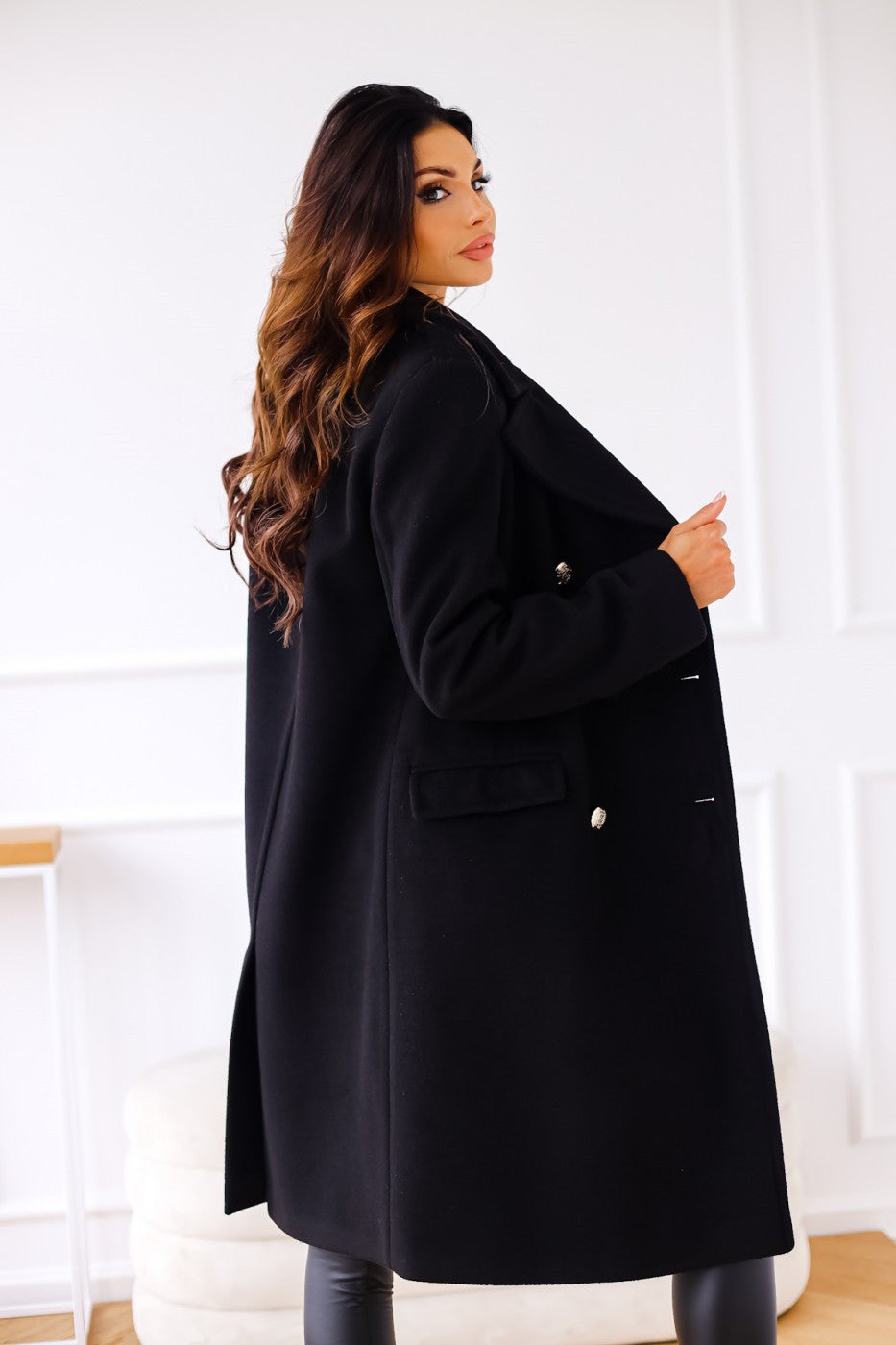 Women's Double-Breasted Coat