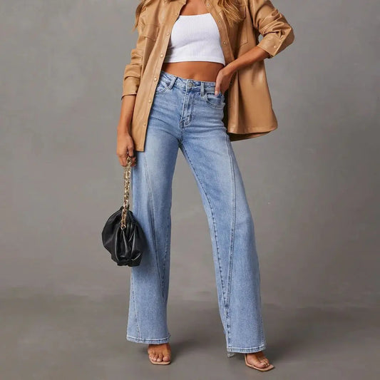 Women's Wide-Leg Denim Jeans
