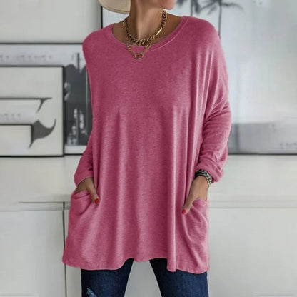 Women's Relaxed Long-Sleeve Top