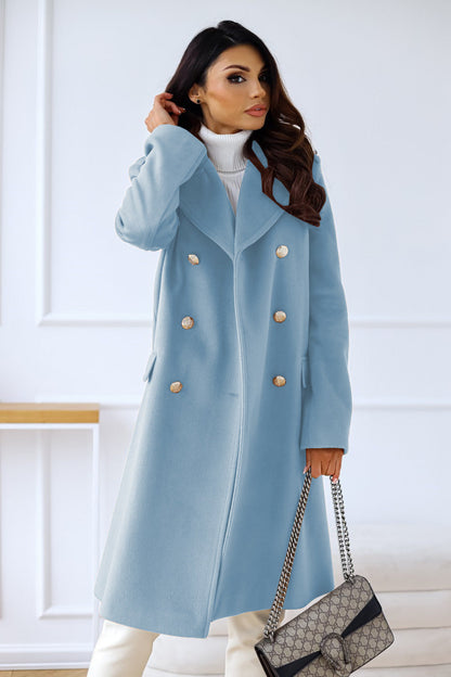 Women's Double-Breasted Coat