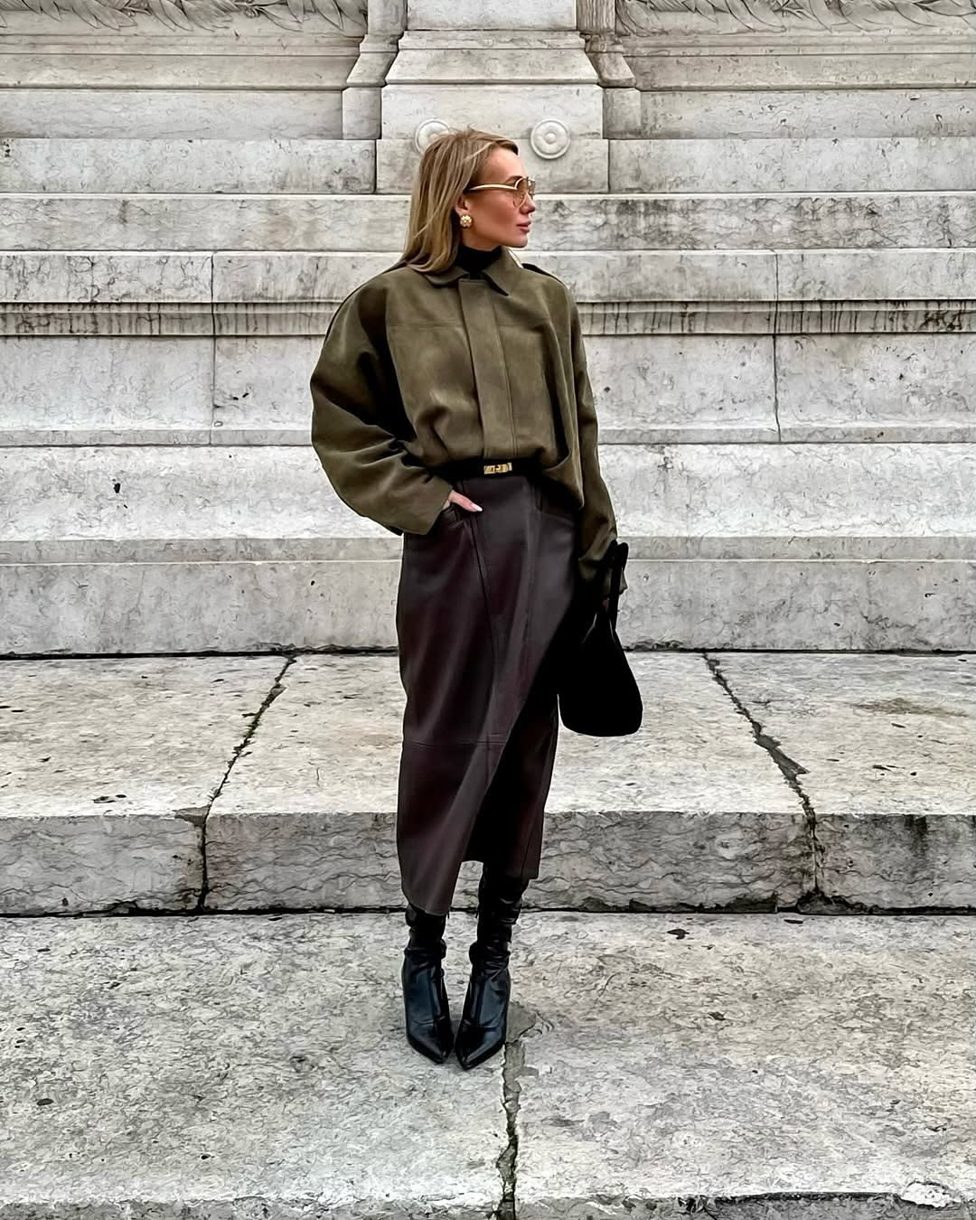 Women's Cropped Suede Jacket