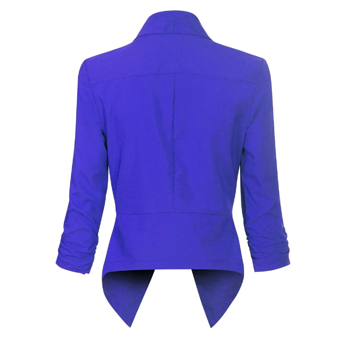 Women's Open-Front Draped Work Blazer