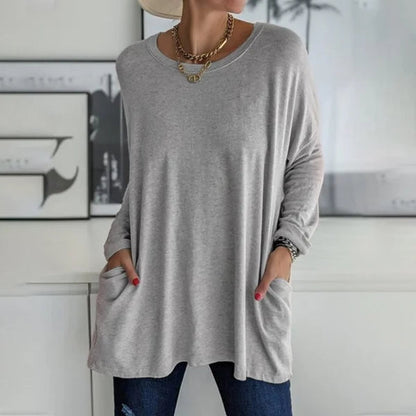 Women's Relaxed Long-Sleeve Top