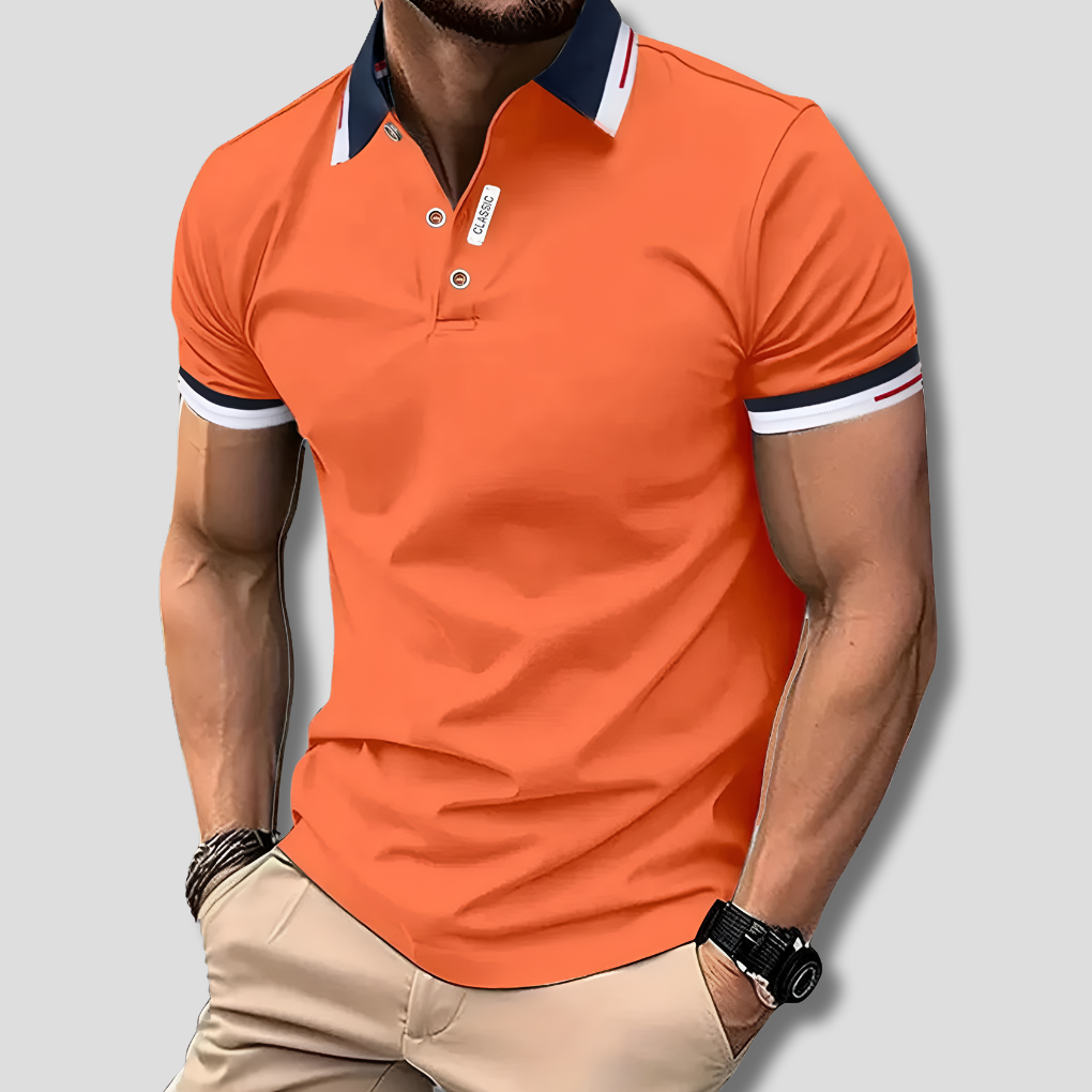 Men's Relaxed-Fit Polo Shirt