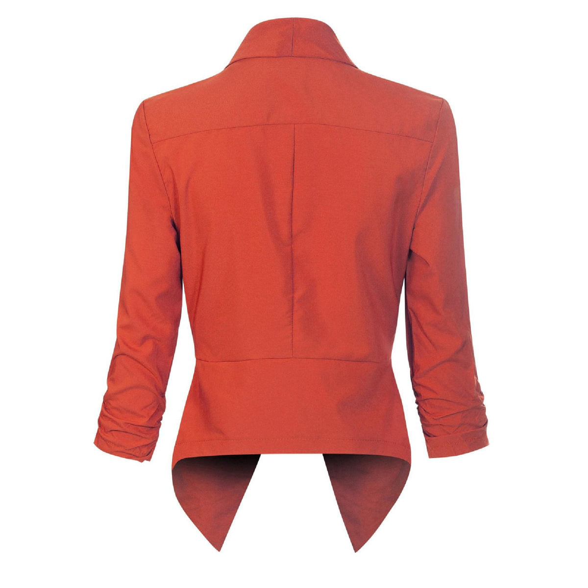 Women's Open-Front Draped Work Blazer