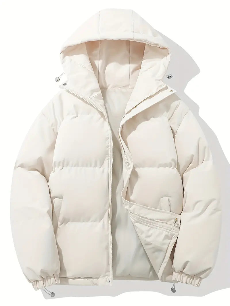 Women's Hooded Winter Puffer Jacket Quilted