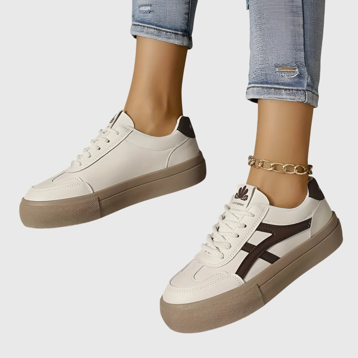 Women's Orthopaedic Extra-Wide Heel Trainers