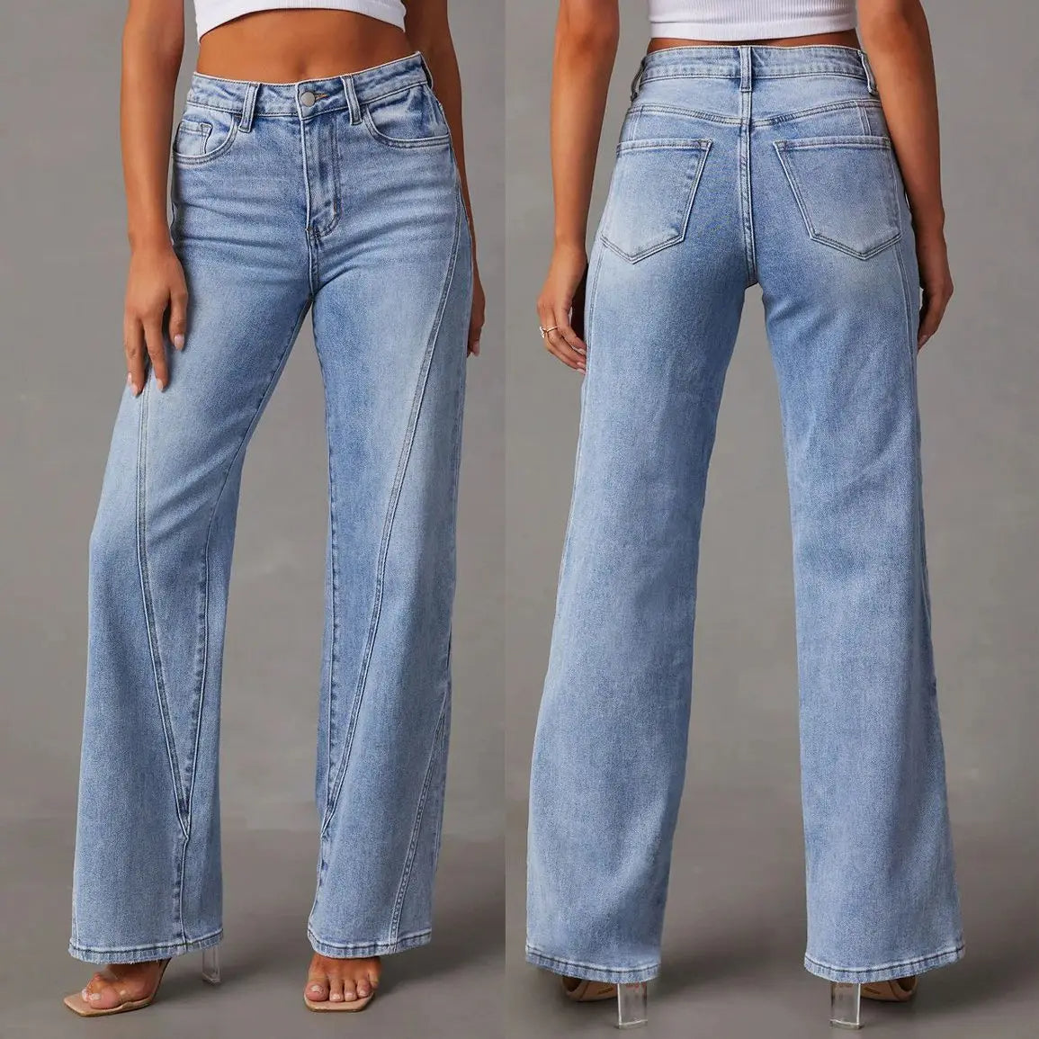 Women's Wide-Leg Denim Jeans