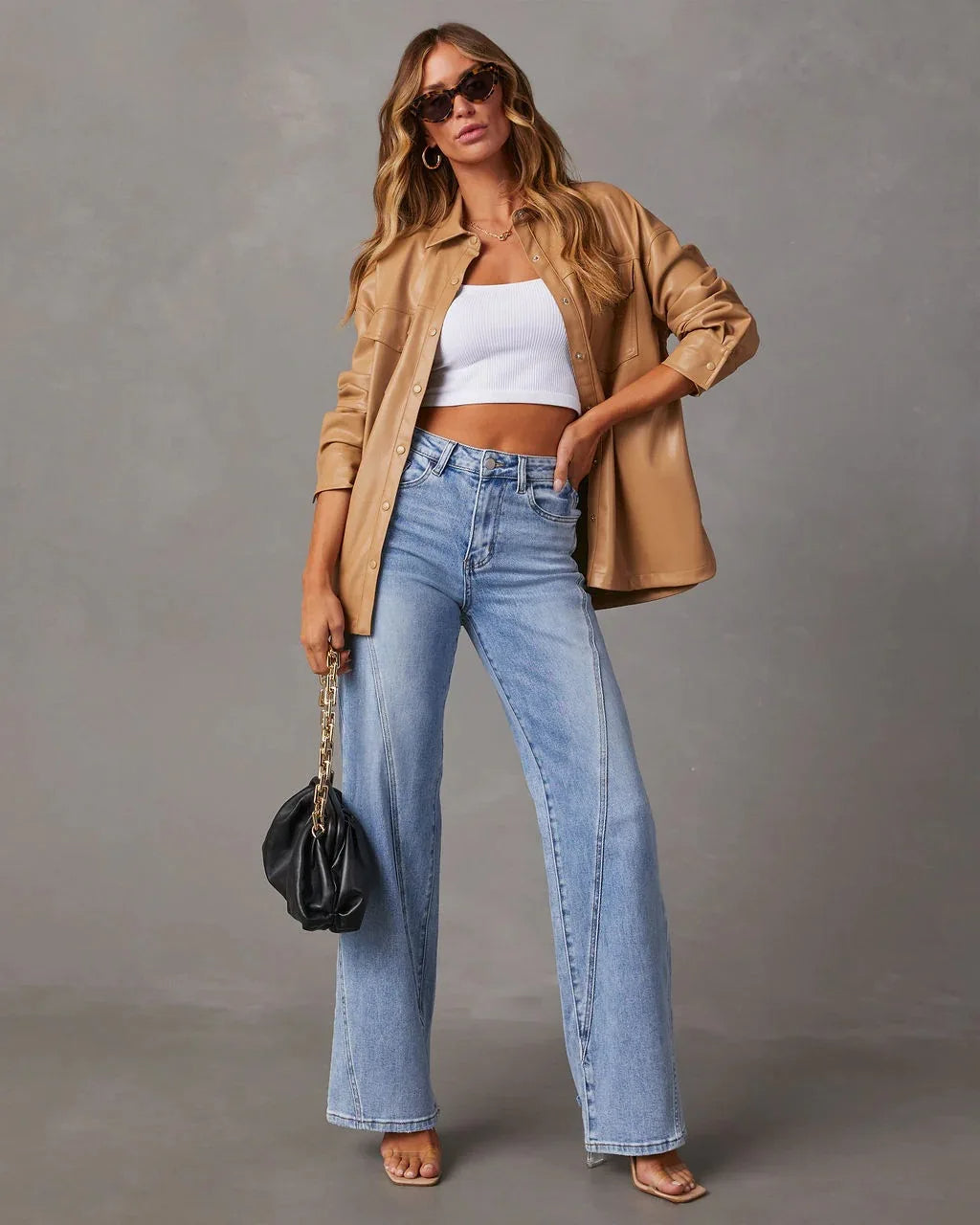 Women's Wide-Leg Denim Jeans