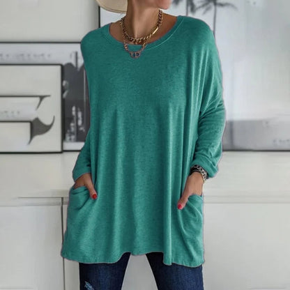 Women's Relaxed Long-Sleeve Top