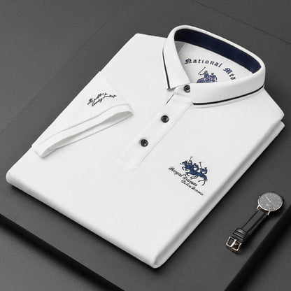 Men's Embroidered Polo Shirt