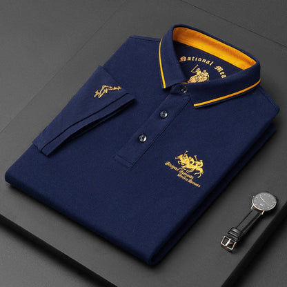 Men's Embroidered Polo Shirt
