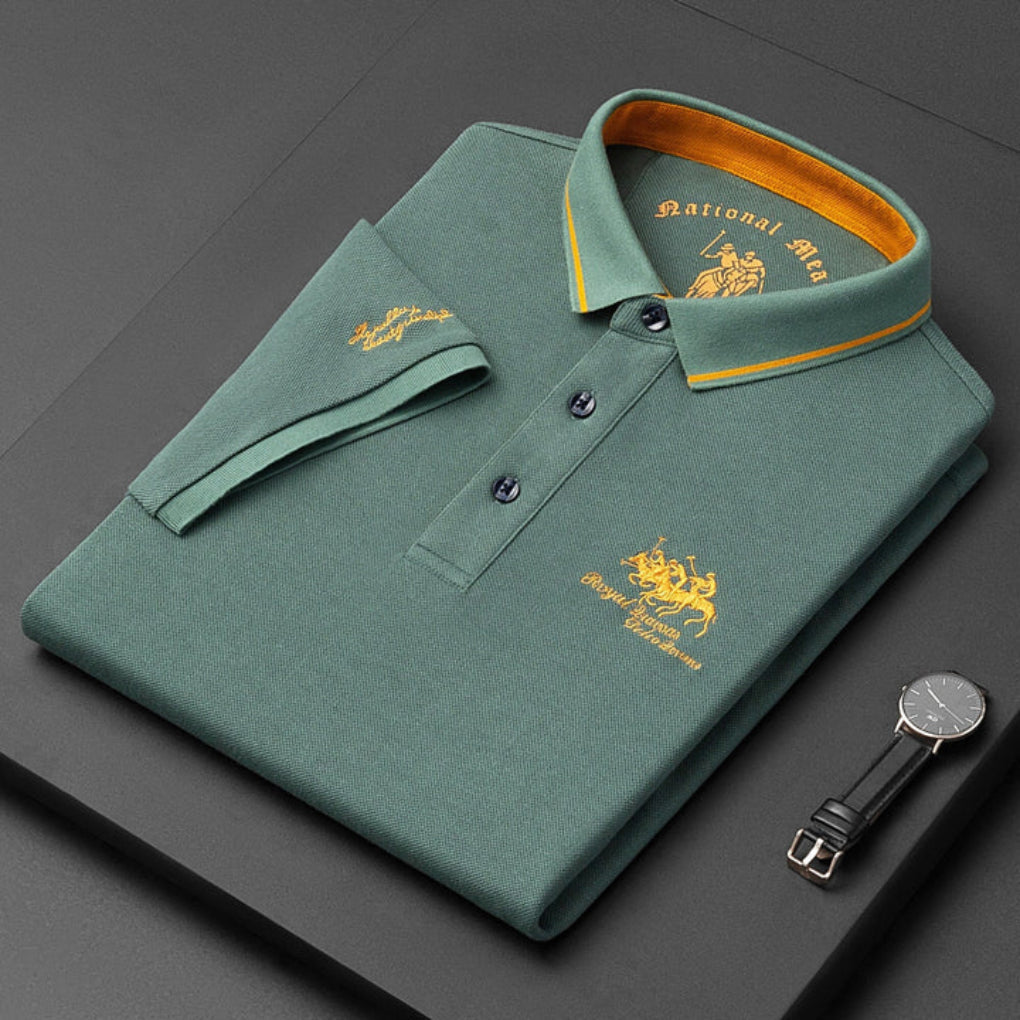 Men's Embroidered Polo Shirt