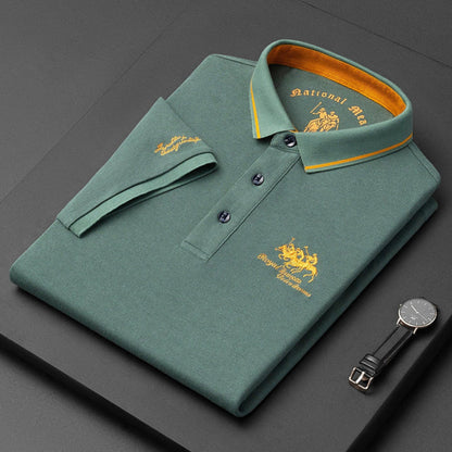 Men's Embroidered Polo Shirt