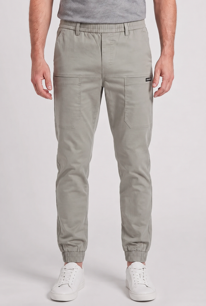 Men's Cargo Trousers Drawstring Waist Pockets