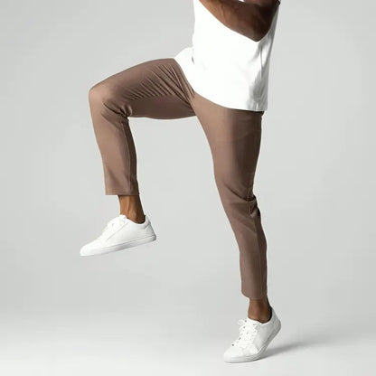 Men's Slim-Fit Stretch Chino Trousers