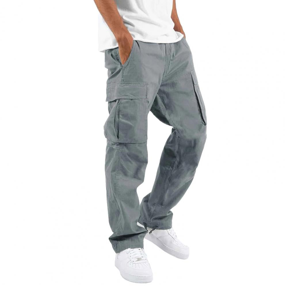 Men's Relaxed-Fit Stretch Cargo Trousers