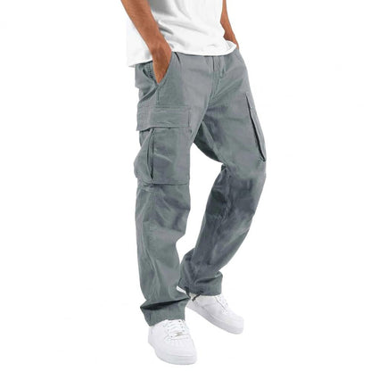 Men's Relaxed-Fit Stretch Cargo Trousers