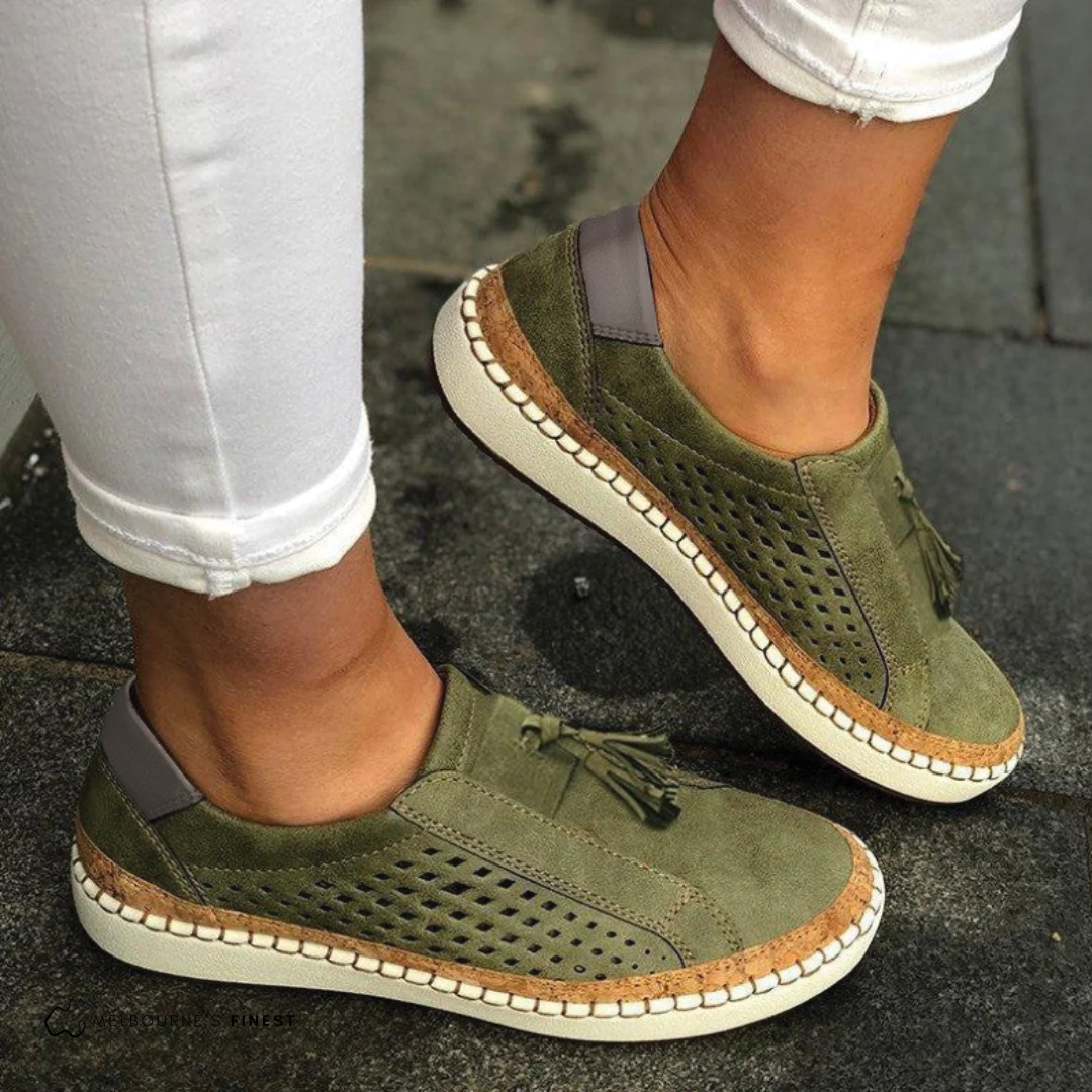 Women's Slip-On Platform Walking Shoes