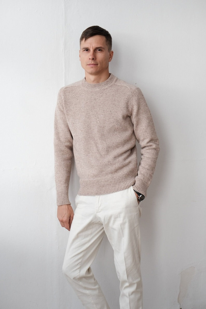 Men's Wool Knit Jumper