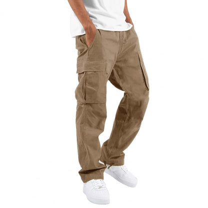 Men's Relaxed-Fit Stretch Cargo Trousers
