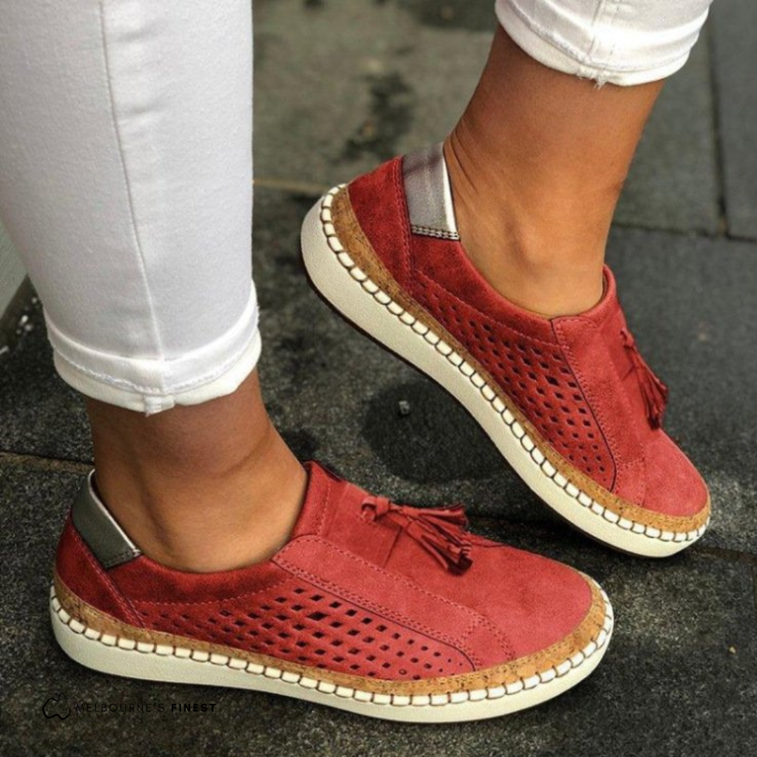 Women's Slip-On Platform Walking Shoes