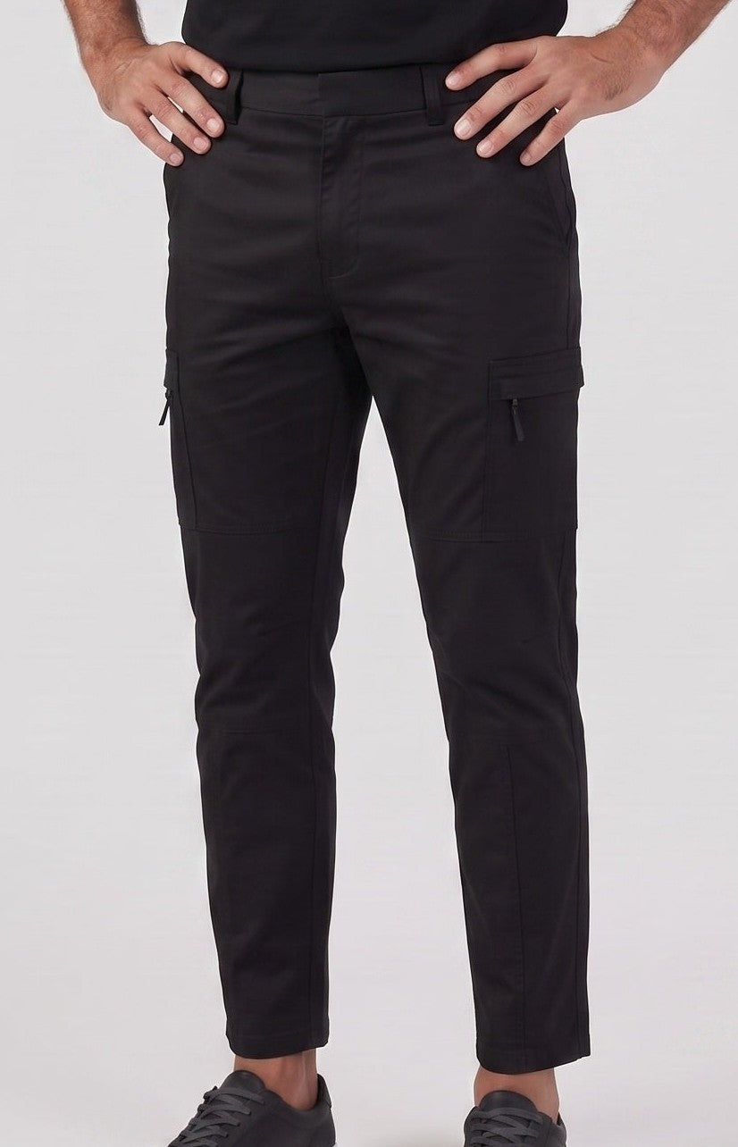 Men's Slim-Fit Cargo Trousers Pockets