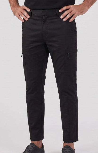 Men's Slim-Fit Cargo Trousers Pockets