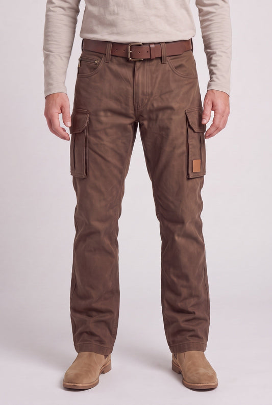 Men's Utility Cargo Trousers Pockets