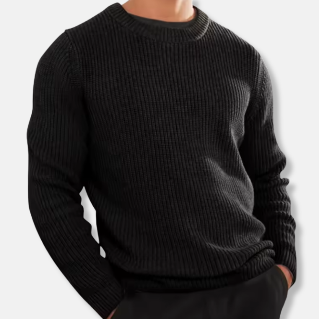 Men's Chunky Wool Knit Jumper
