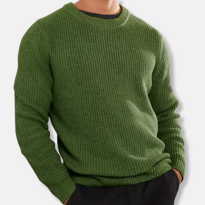 Men's Chunky Wool Knit Jumper