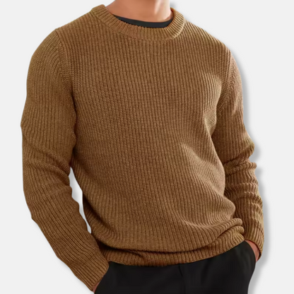 Men's Chunky Wool Knit Jumper