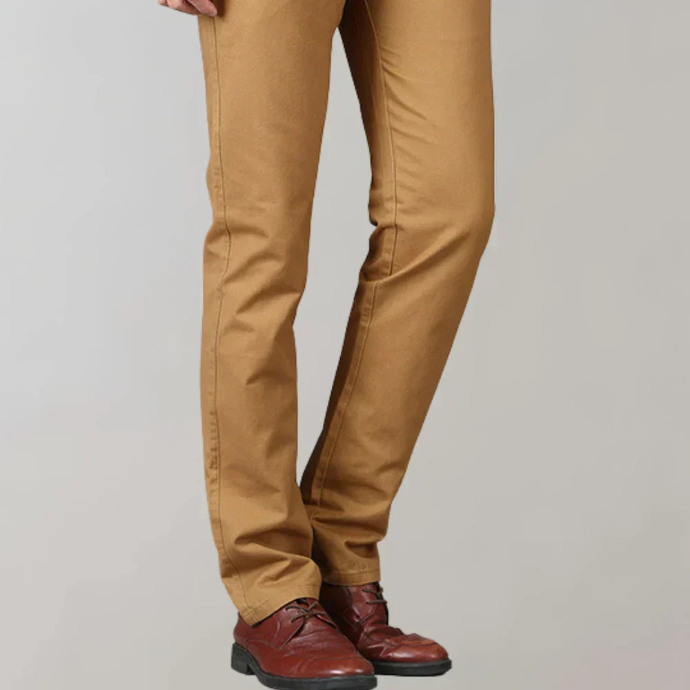 Men's Slim-Fit Chino Trousers