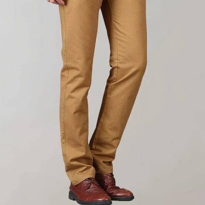 Men's Slim-Fit Chino Trousers