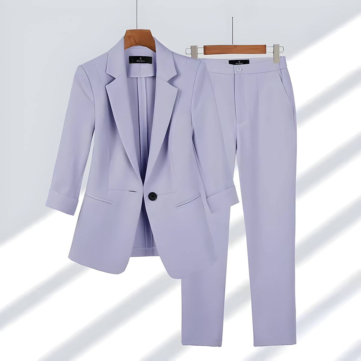 Women's Tailored Blazer and Trouser Two-Piece Set