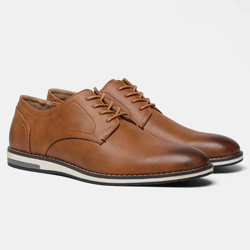 Men's Derby Business Casual Shoes Adaptive Sole