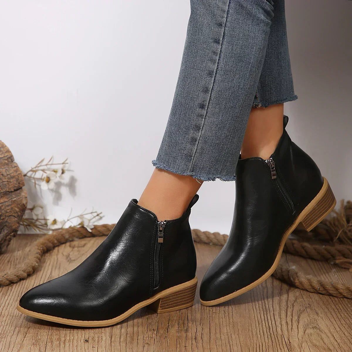 Women's Heeled Ankle Boots Cushioned