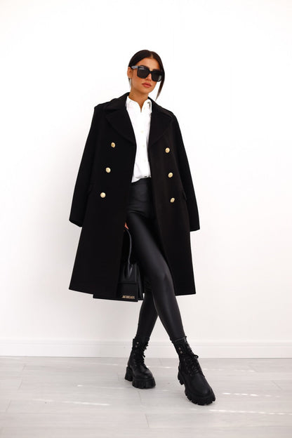 Women's Double-Breasted Coat