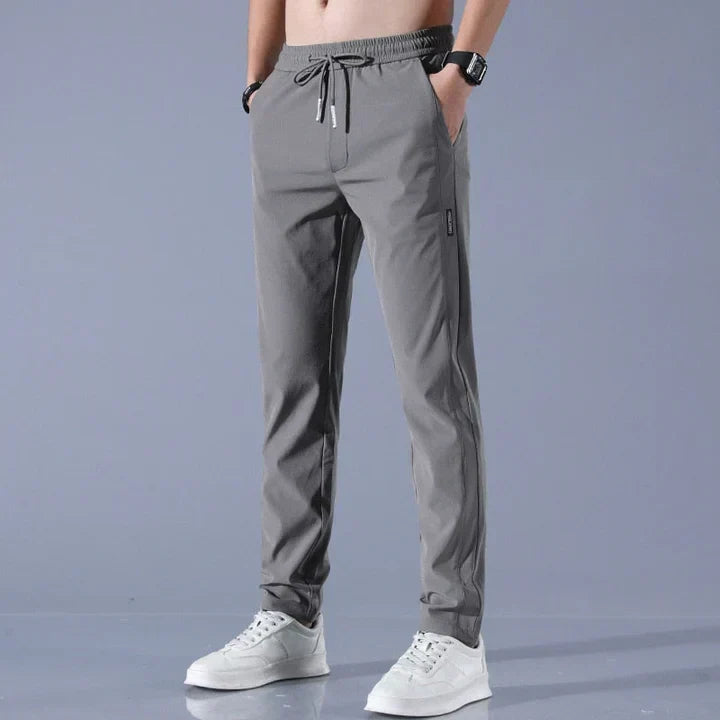 Men's Stretch Chino Trousers Relaxed-Fit