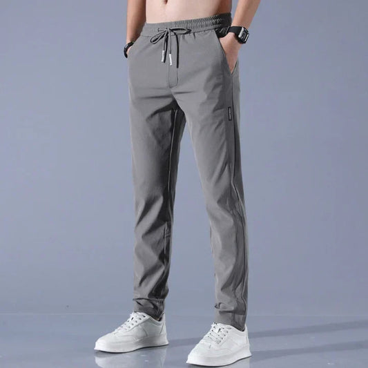 Men's Stretch Chino Trousers Relaxed-Fit