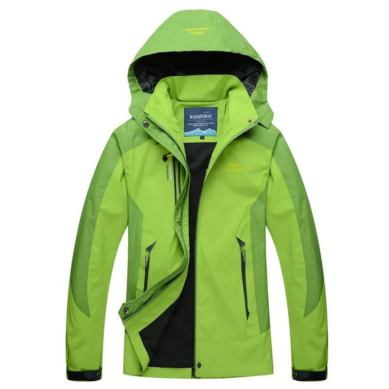 Women's Hooded Waterproof Rain Jacket