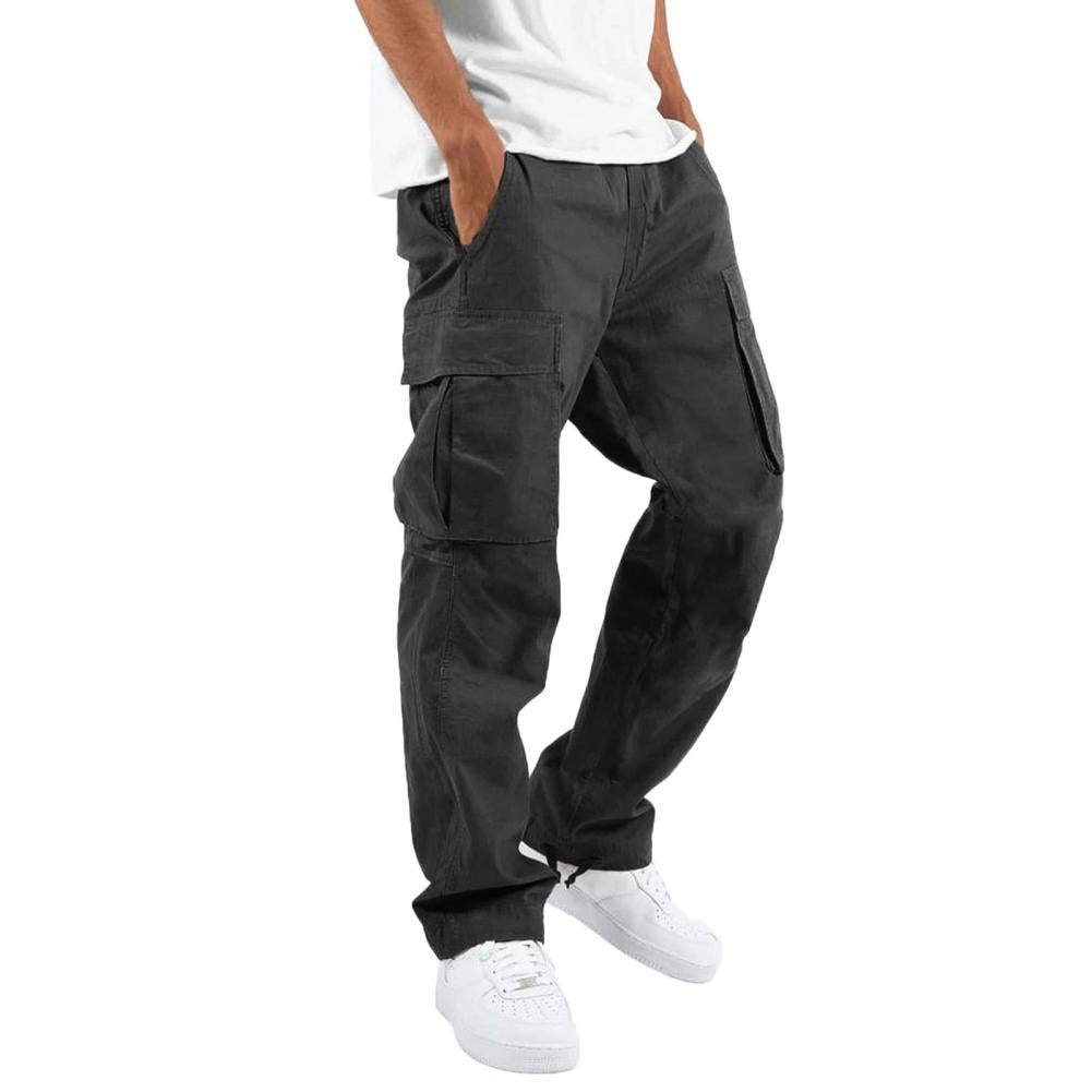 Men's Relaxed-Fit Stretch Cargo Trousers