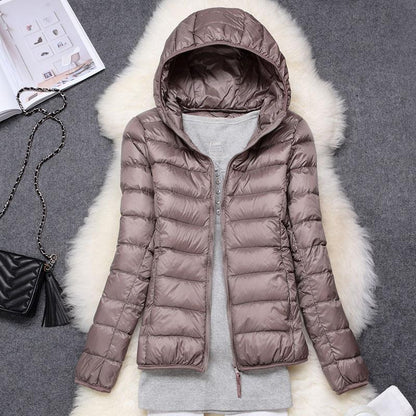 Women's Lightweight Waterproof Winter Down Jacket