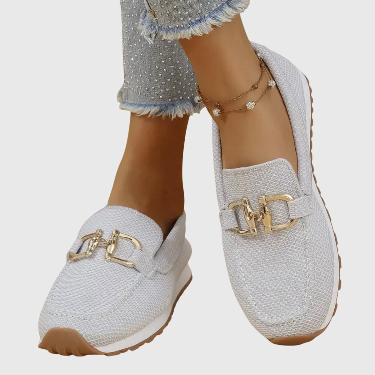 Women's Orthopaedic Loafers Cushioned Ergonomic Sole