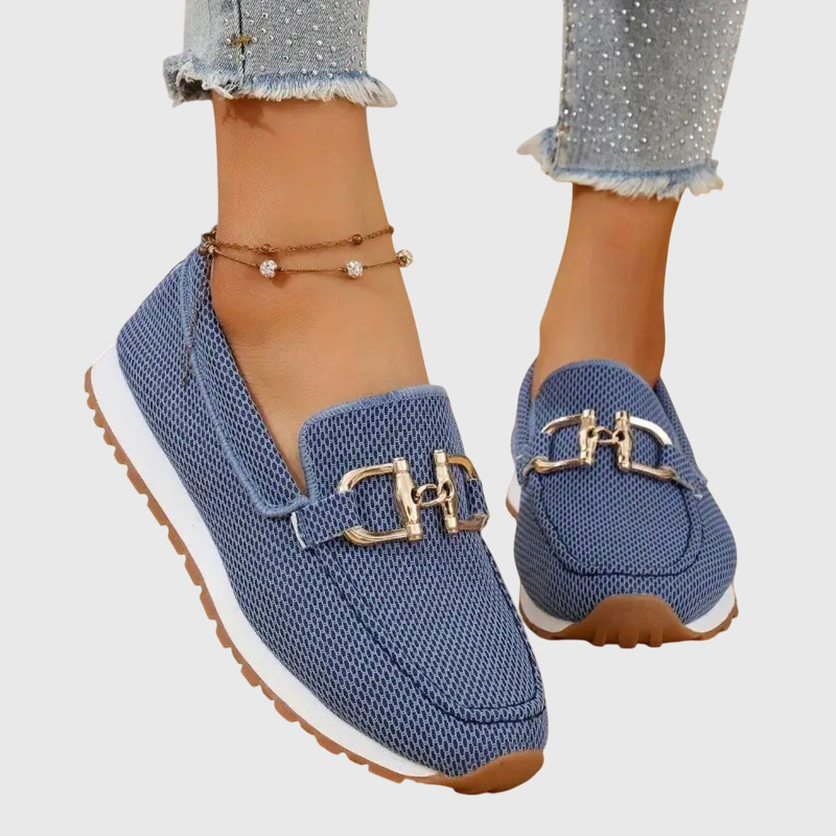 Women's Orthopaedic Loafers Cushioned Ergonomic Sole