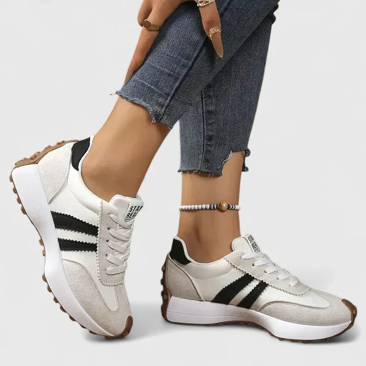 Women's Orthopaedic Retro Trainers Arch Support Lightweight