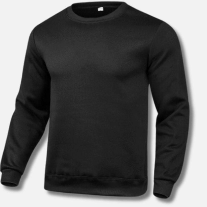 Men's Slim-Fit Crew-Neck Fleece Sweatshirt Jumper