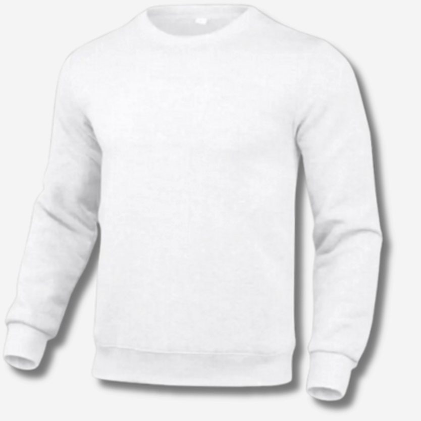 Men's Slim-Fit Crew-Neck Fleece Sweatshirt Jumper