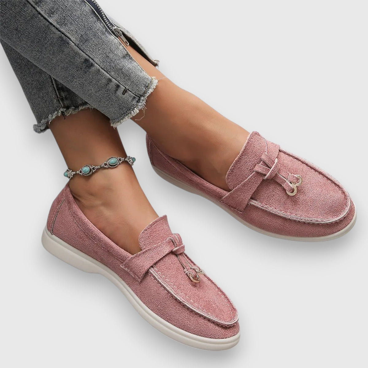 Women's Cushioned Arch Support Slip-On Loafers